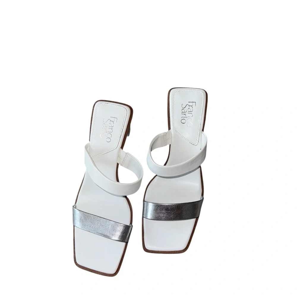 NEW Franco Sarto Felani Sandal (Women) 9.5M, BRIGHT WHITE